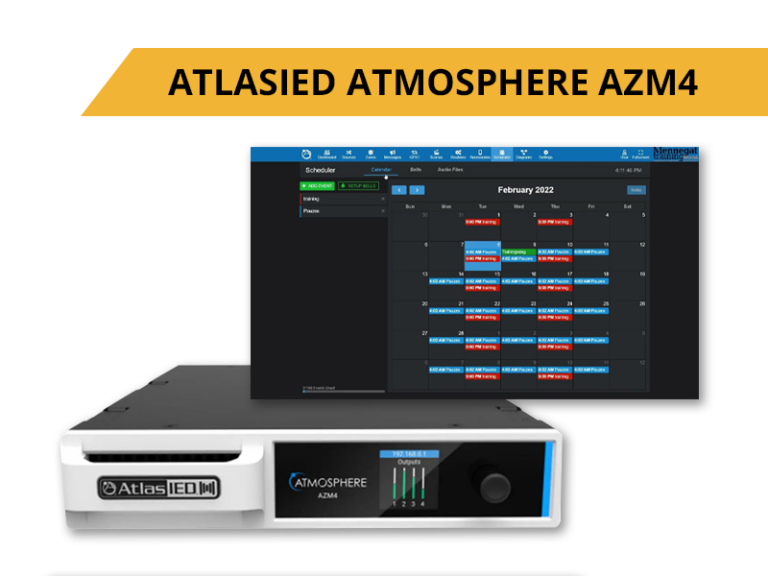 AtlasIED Atmosphere AZM4 voor efficiënte geluidsinstallatie bij C&A distributiecentrum